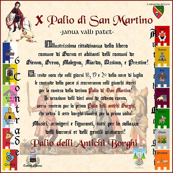 PALIO DI SAN MARTINO E DELLI ANTICHI
